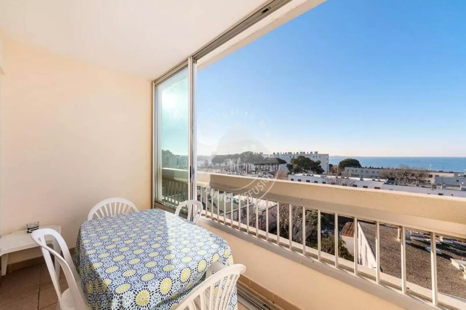 Résidence "les Tamaris"-Terrasse/Balkon