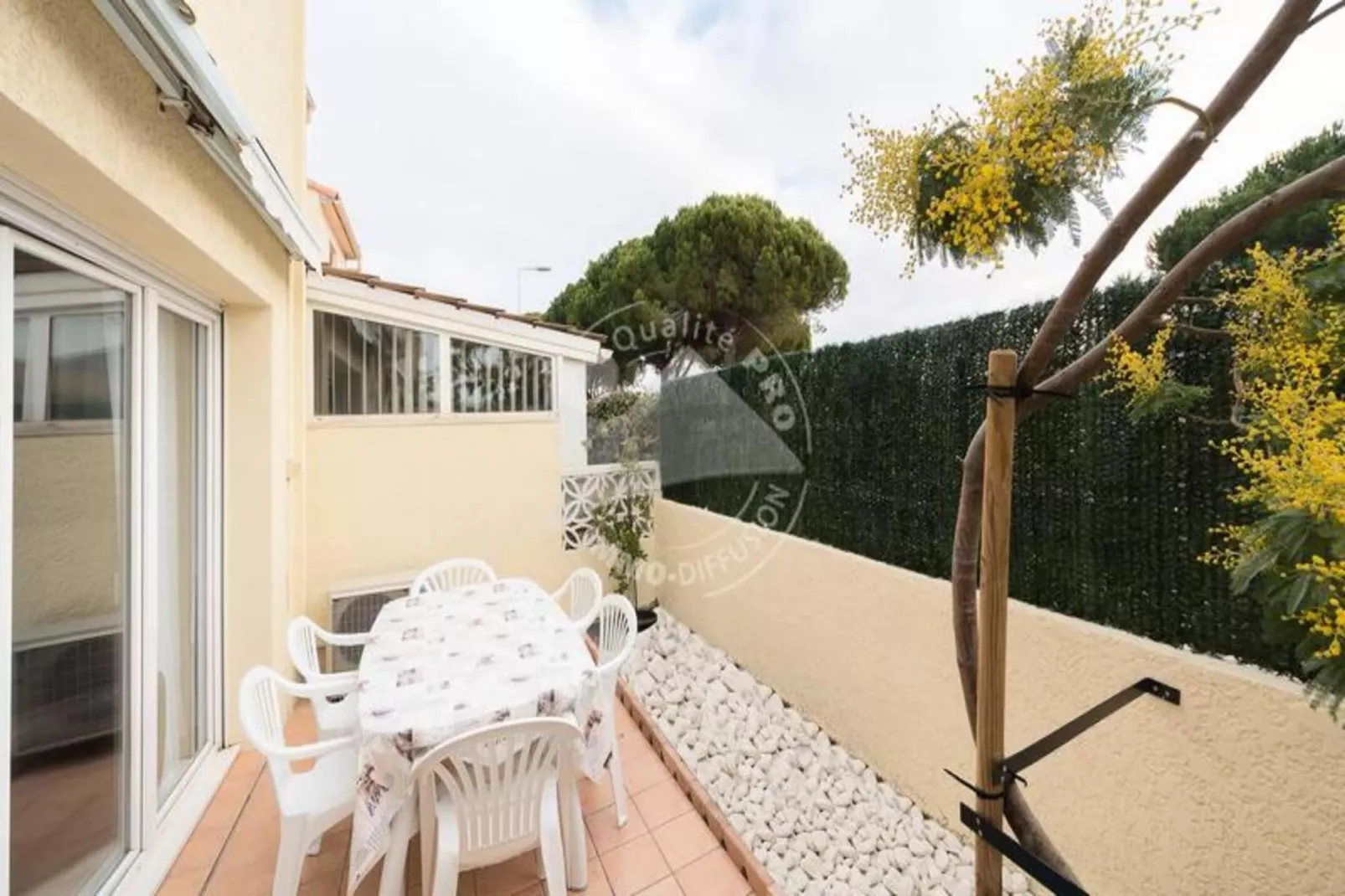 Résidence Impasse Des Lucines-Terrasse/Balkon