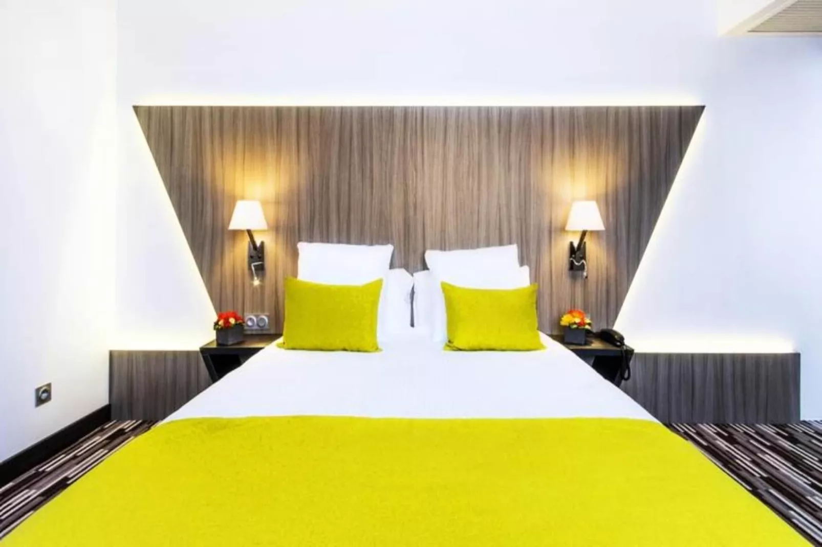 Néméa Appart'hôtel Résidence Toulouse Concorde****-Schlafzimmer