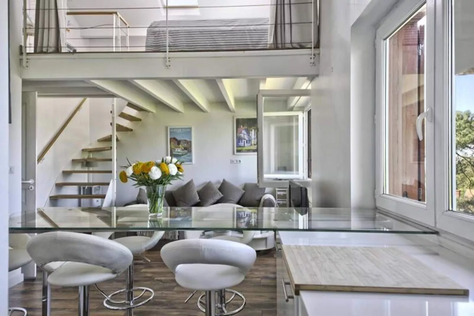 Résidence Villa "haïttzak-Wohnzimmer