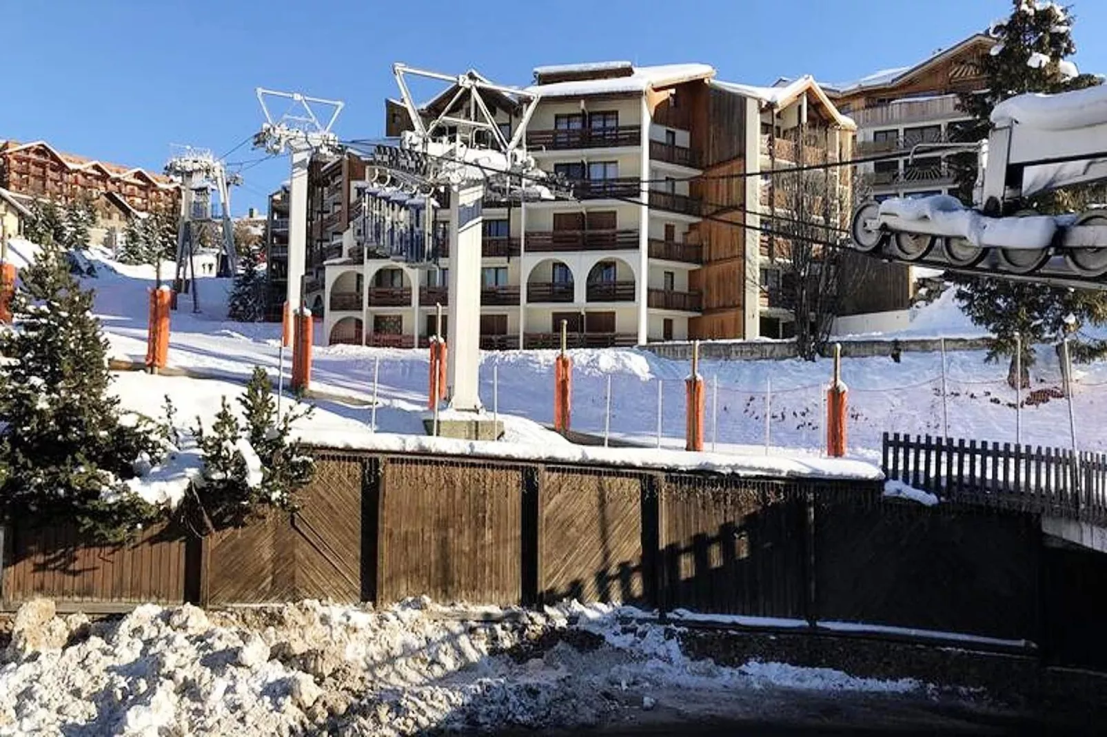 Résidence Maison De L'alpe-Vue d'hiver
