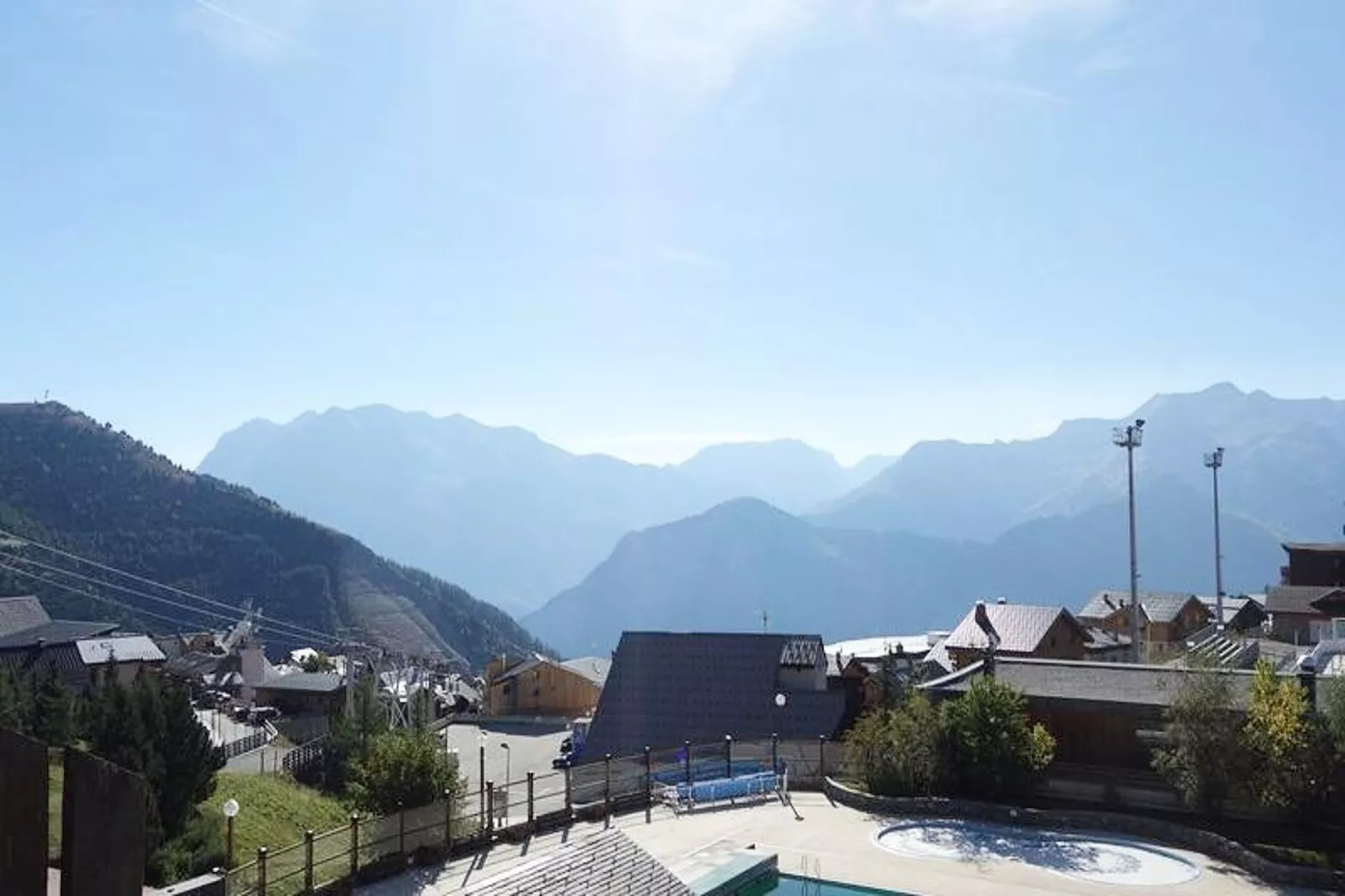 Résidence Menandiere-Aussicht Sommer