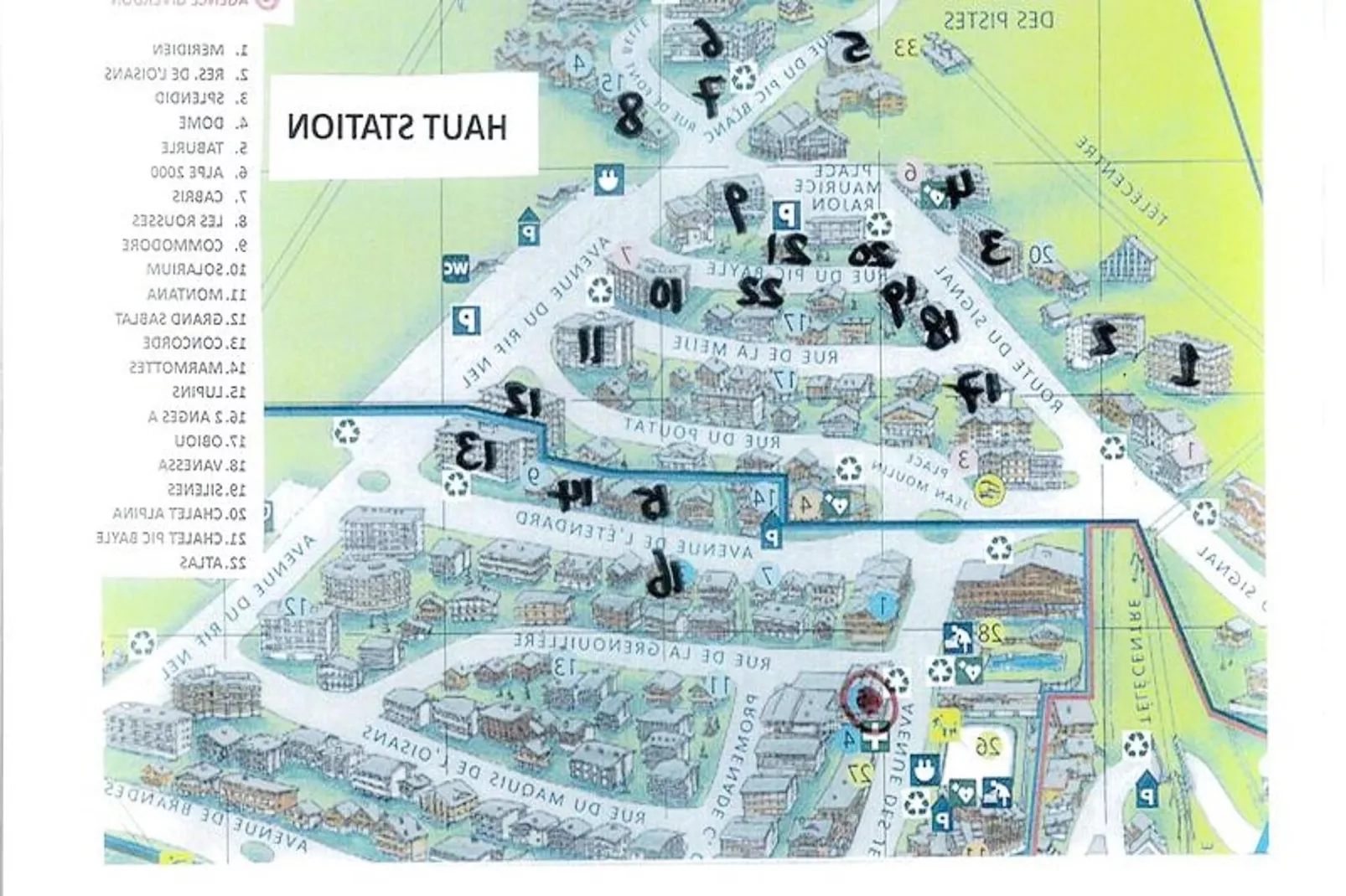 Résidence Taburle-Gebiet Winter 5 km