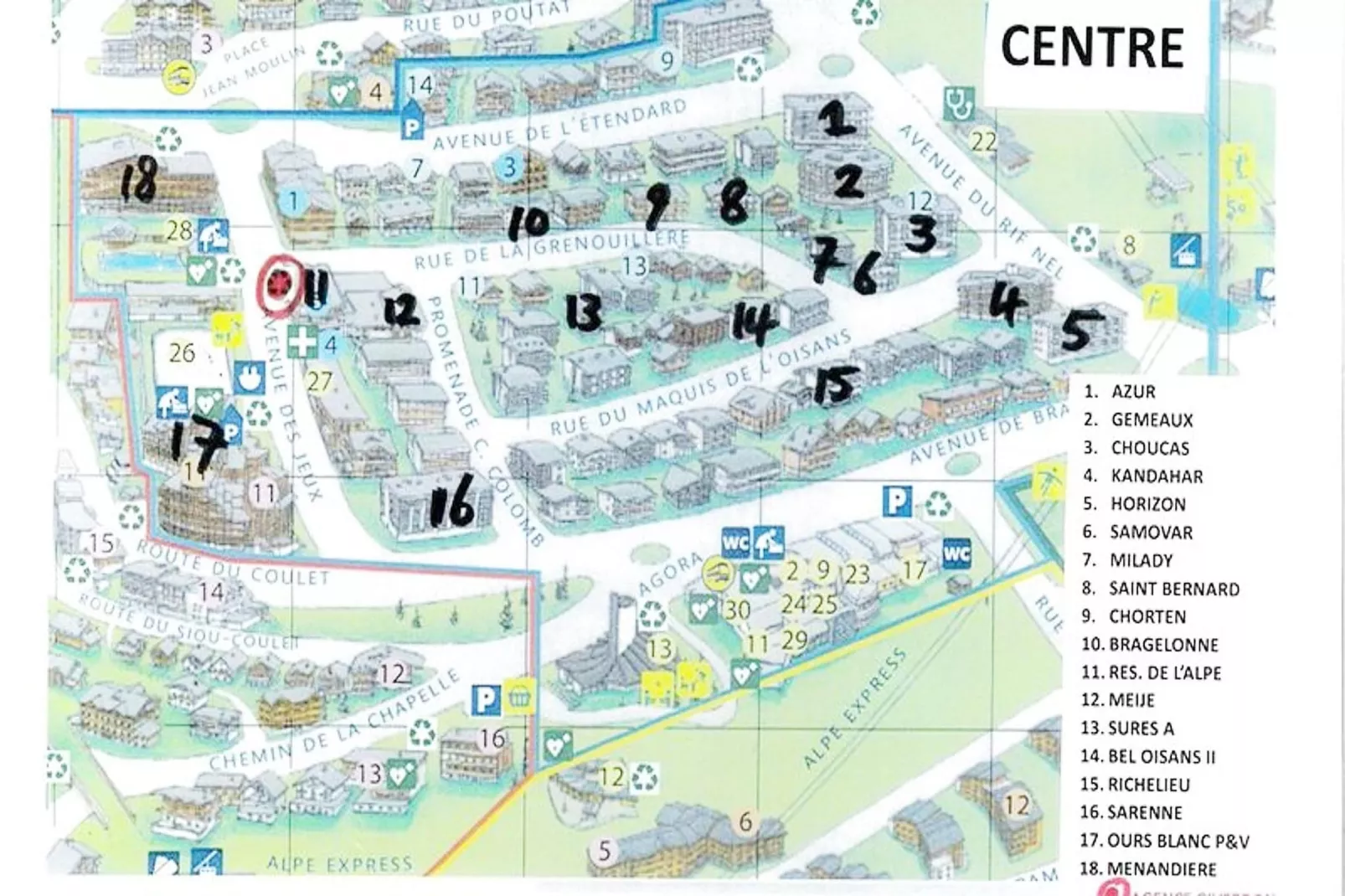 Résidence Sures A-Terrace balcony