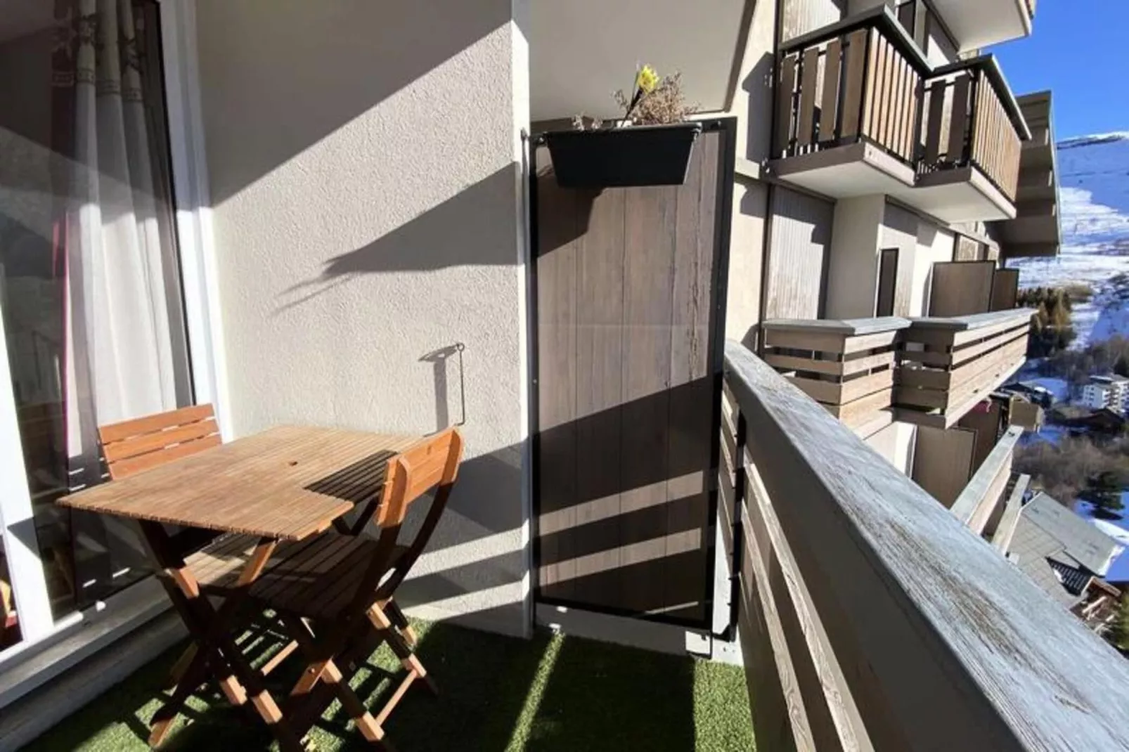 Résidence Galibier Iii-Terrasse / balcon