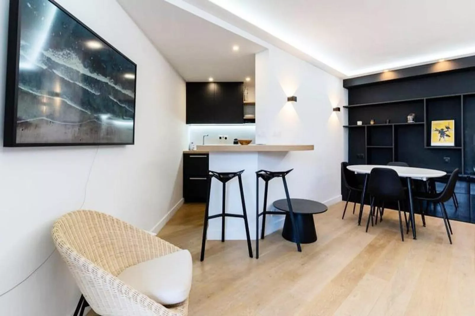 Résidence Sublime T2  Pour 4 Personnes, R&eacute;nov&eacute; Avec Piscine Tennis Parking Wifi-Küche