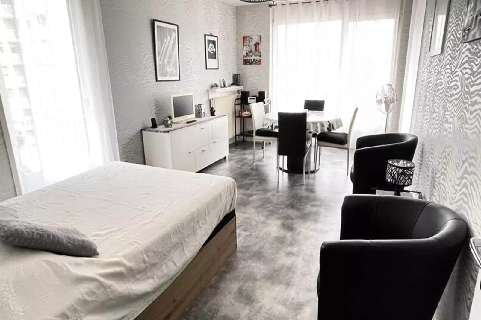 Résidence Montcalm D-Bedroom