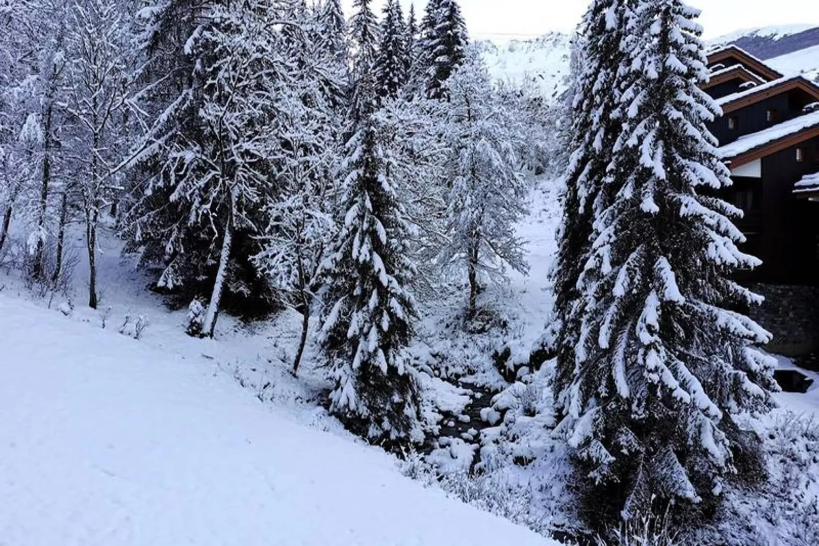 Résidence Ruisseau-Gebiet Winter 1 km
