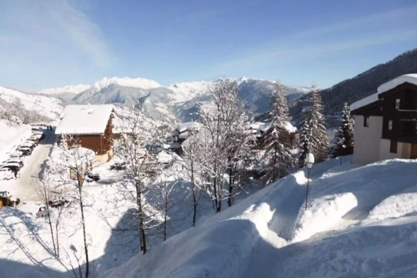 Résidence Souche-View in winter