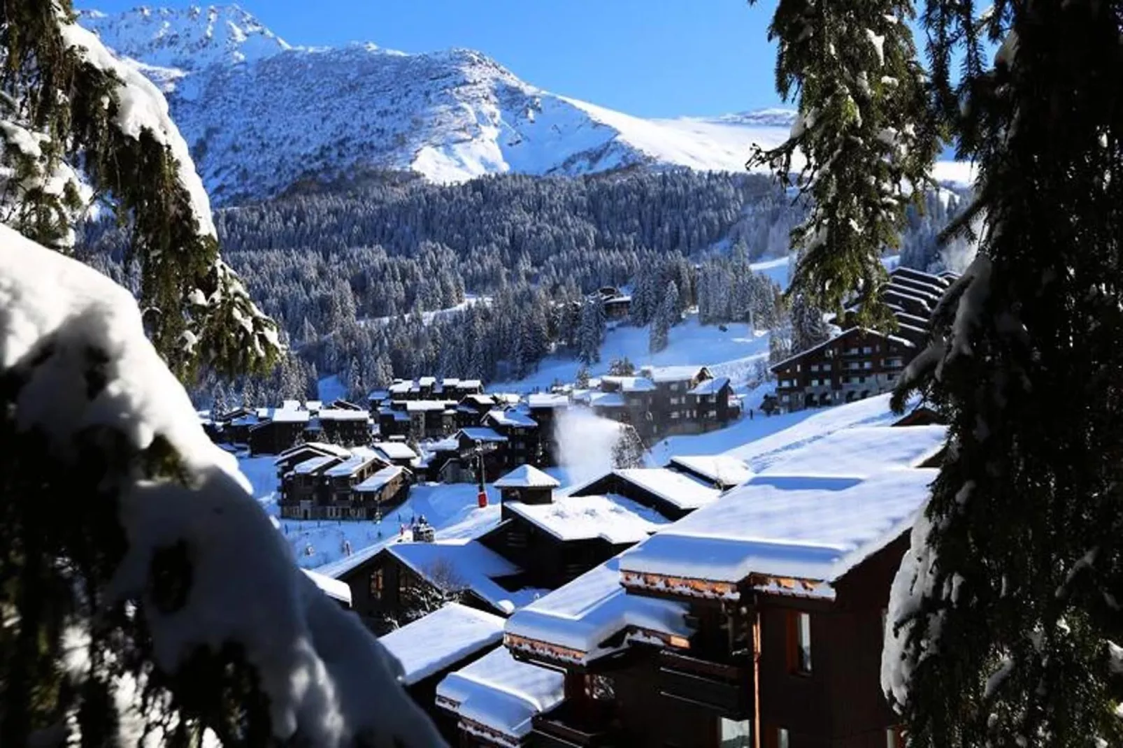 Résidence Valeriane-Vue d'hiver