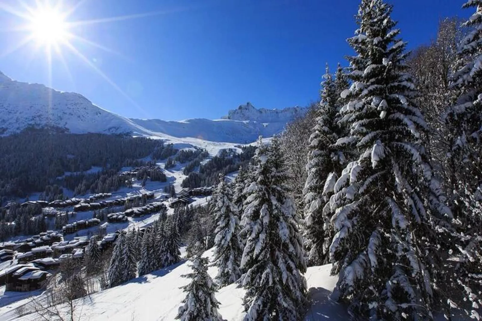 Résidence Valeriane - Vue d'hiver