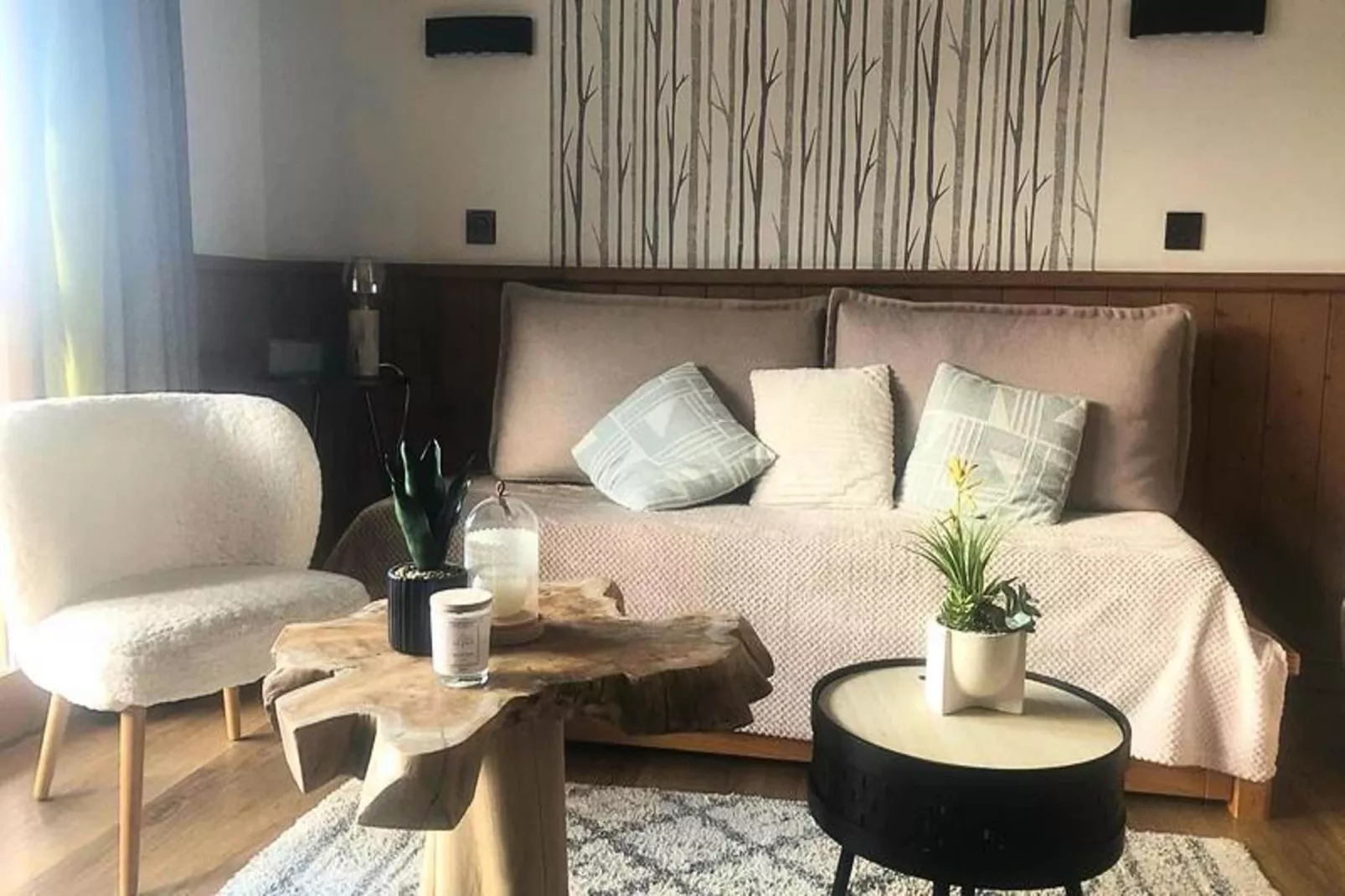 Résidence Valeriane-Wohnzimmer