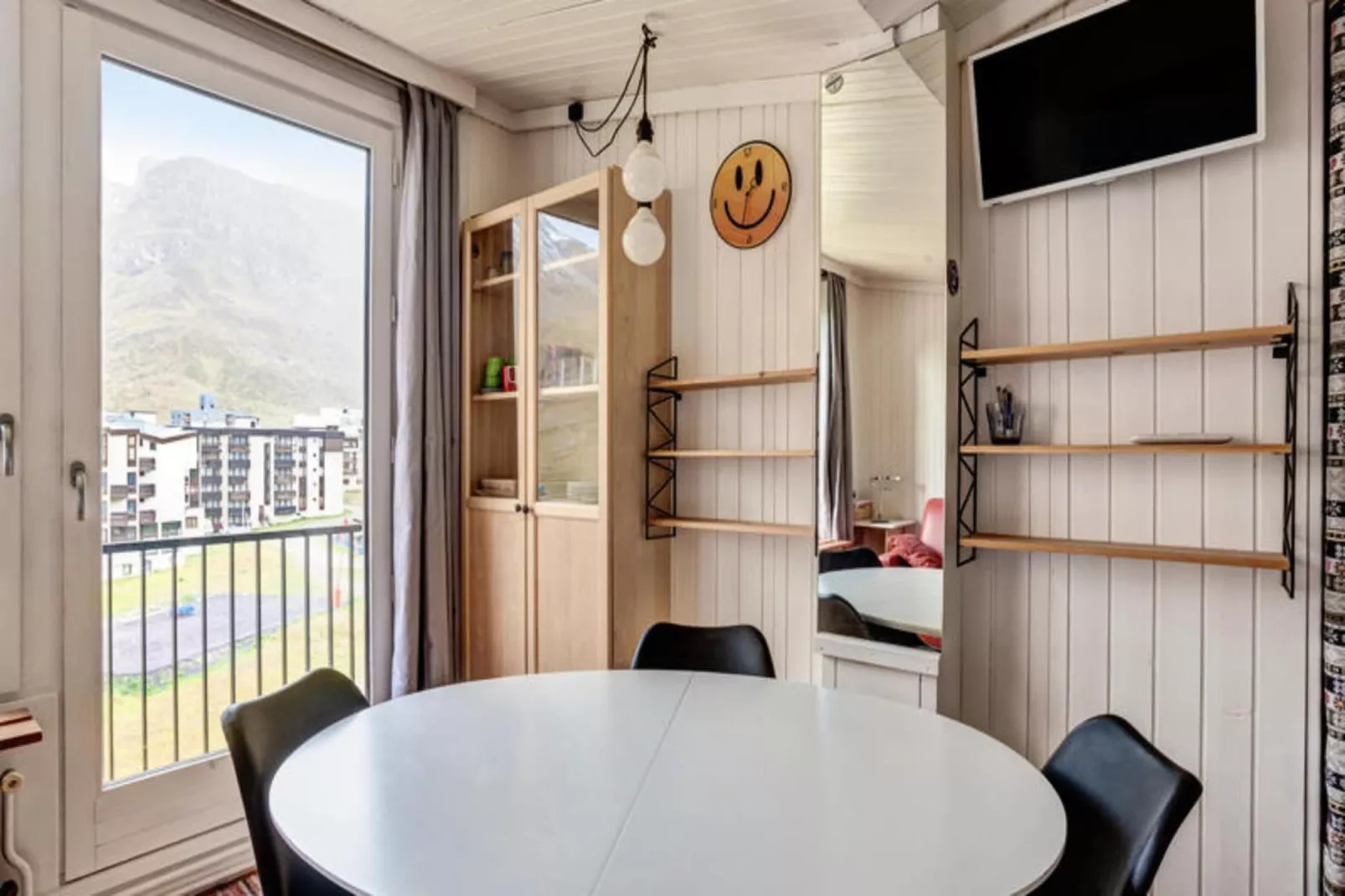 Appartement à Tignes avec accès direct aux pistes-Salle à manger