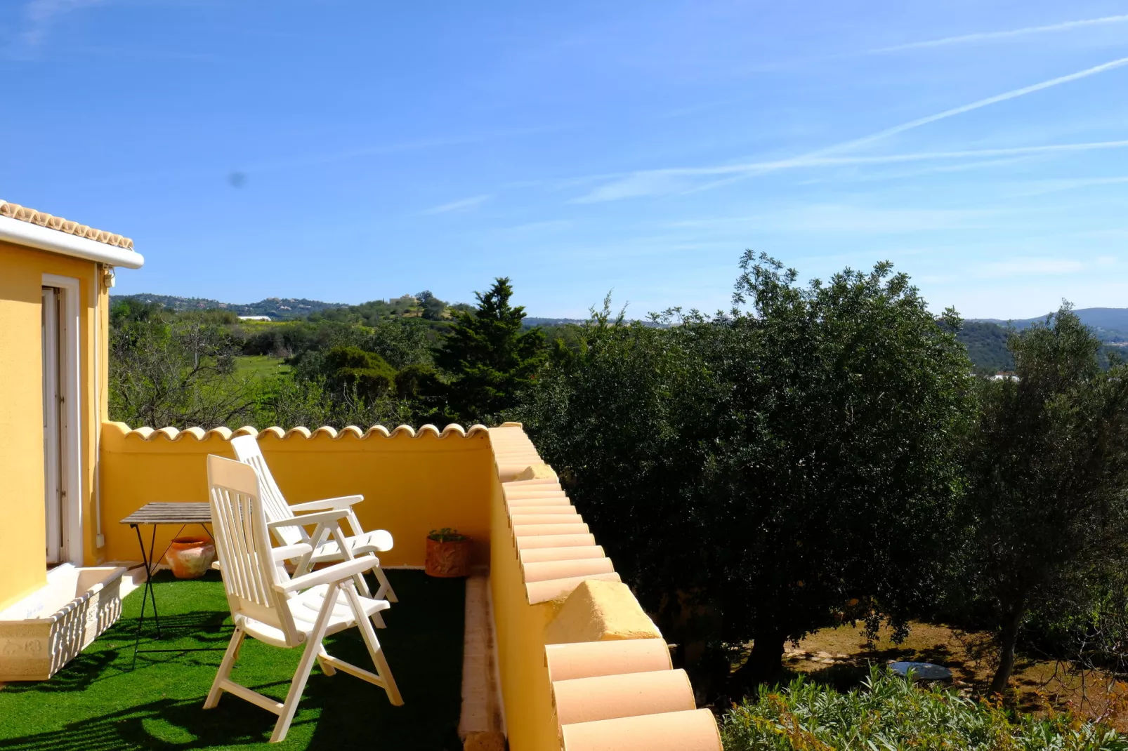 Quinta Amarela-Terrassenbalkon