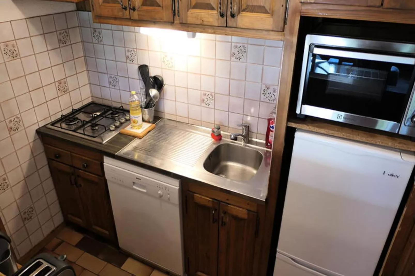 Résidence La Gelinotte-Küche