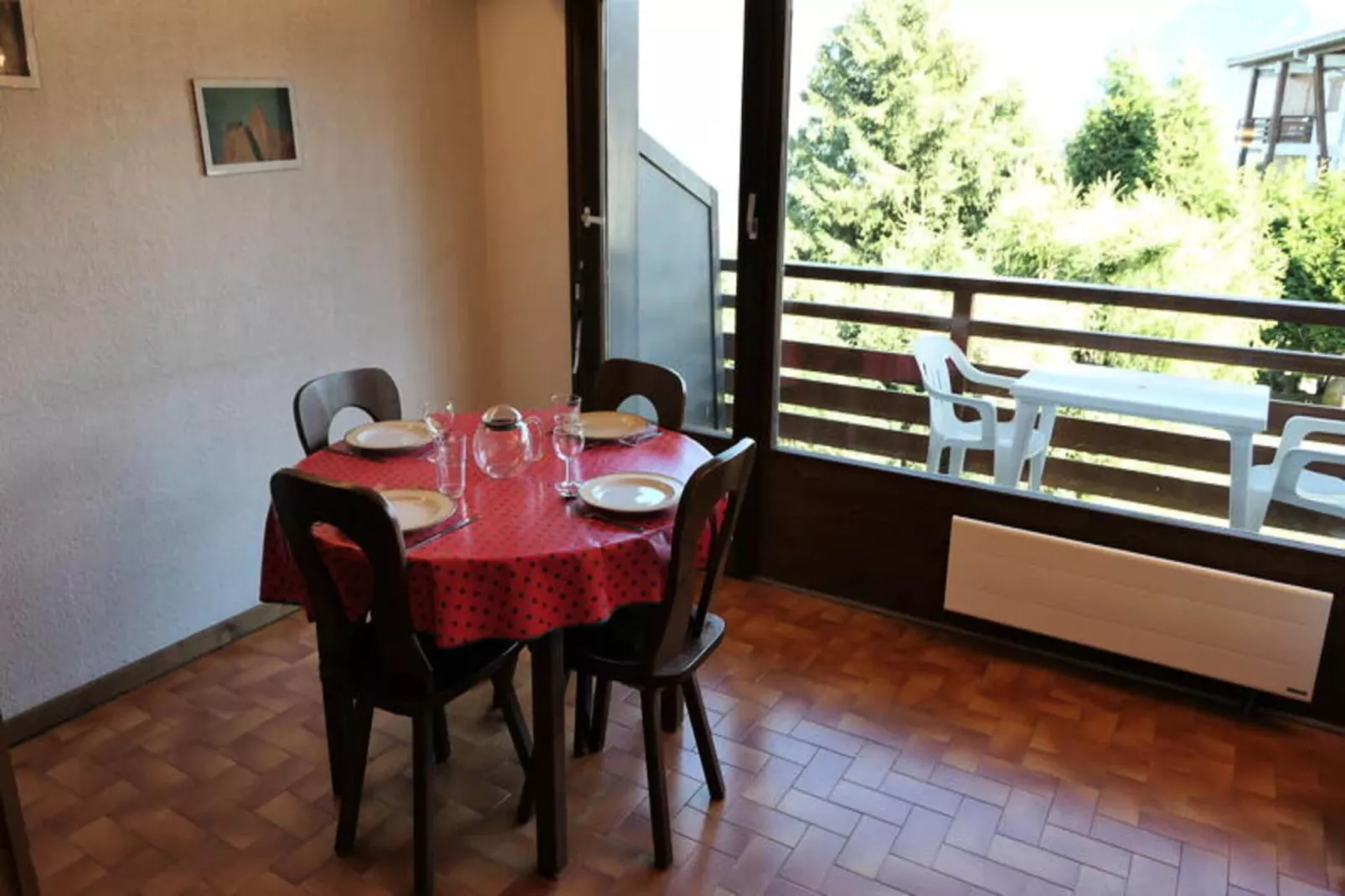 Résidence La Gelinotte-Außenbereich Sommer