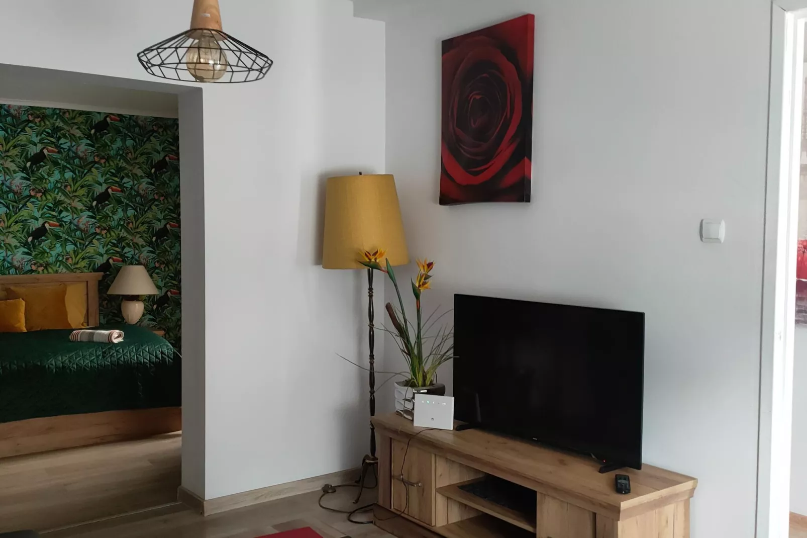 Semi-detached house in Stepnica DES-Living room