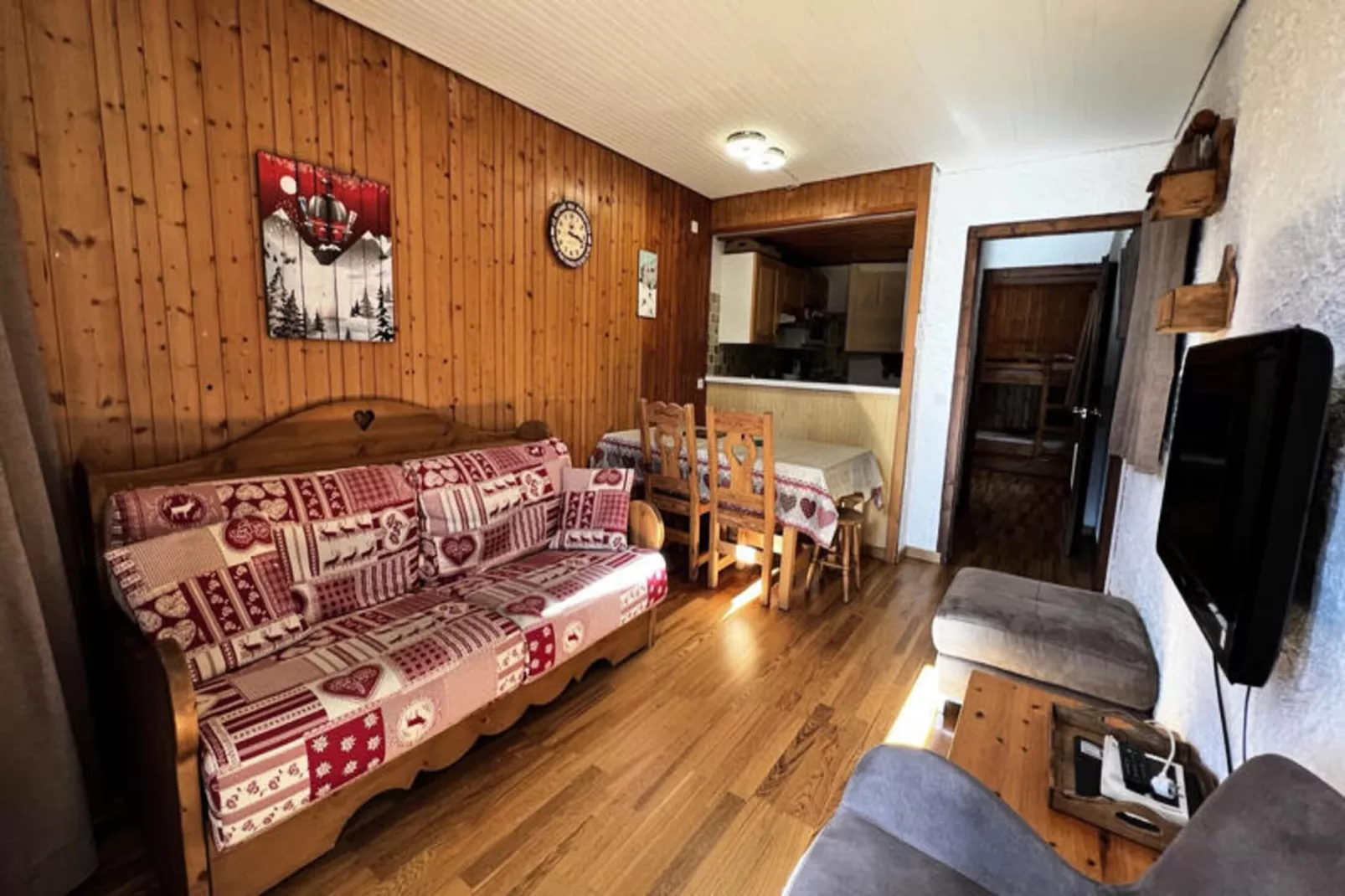 Appartements à La Clusaz - Außenbereich Winter