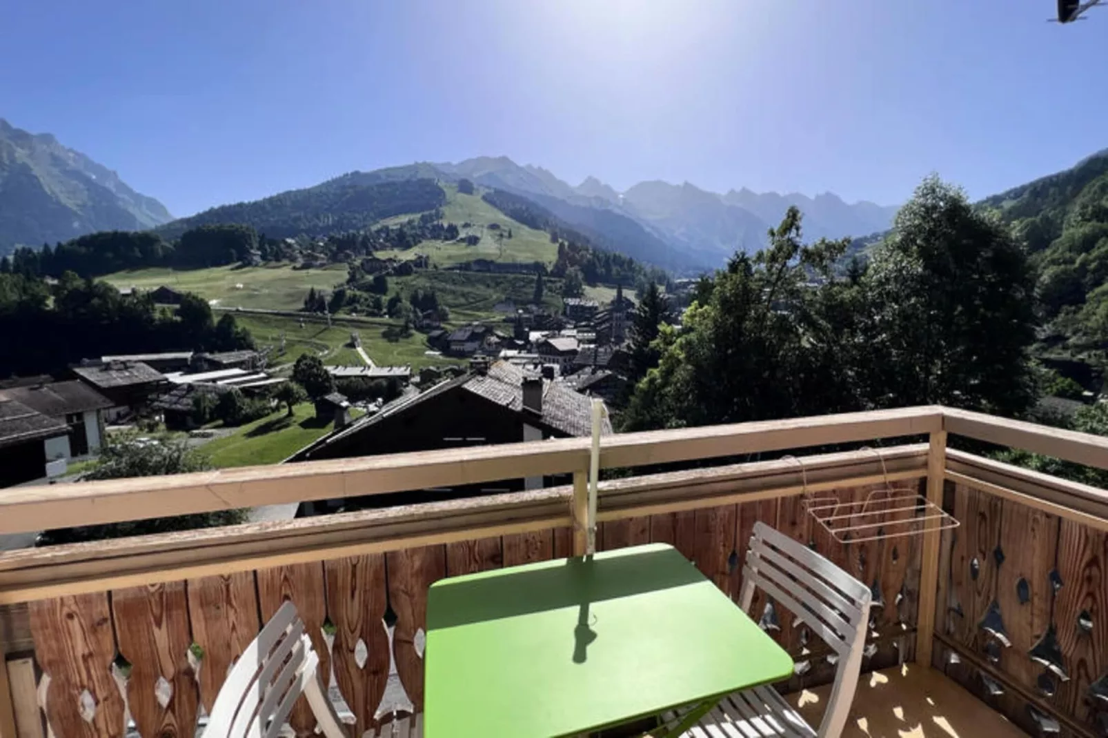 Appartements à La Clusaz-Vue d'été