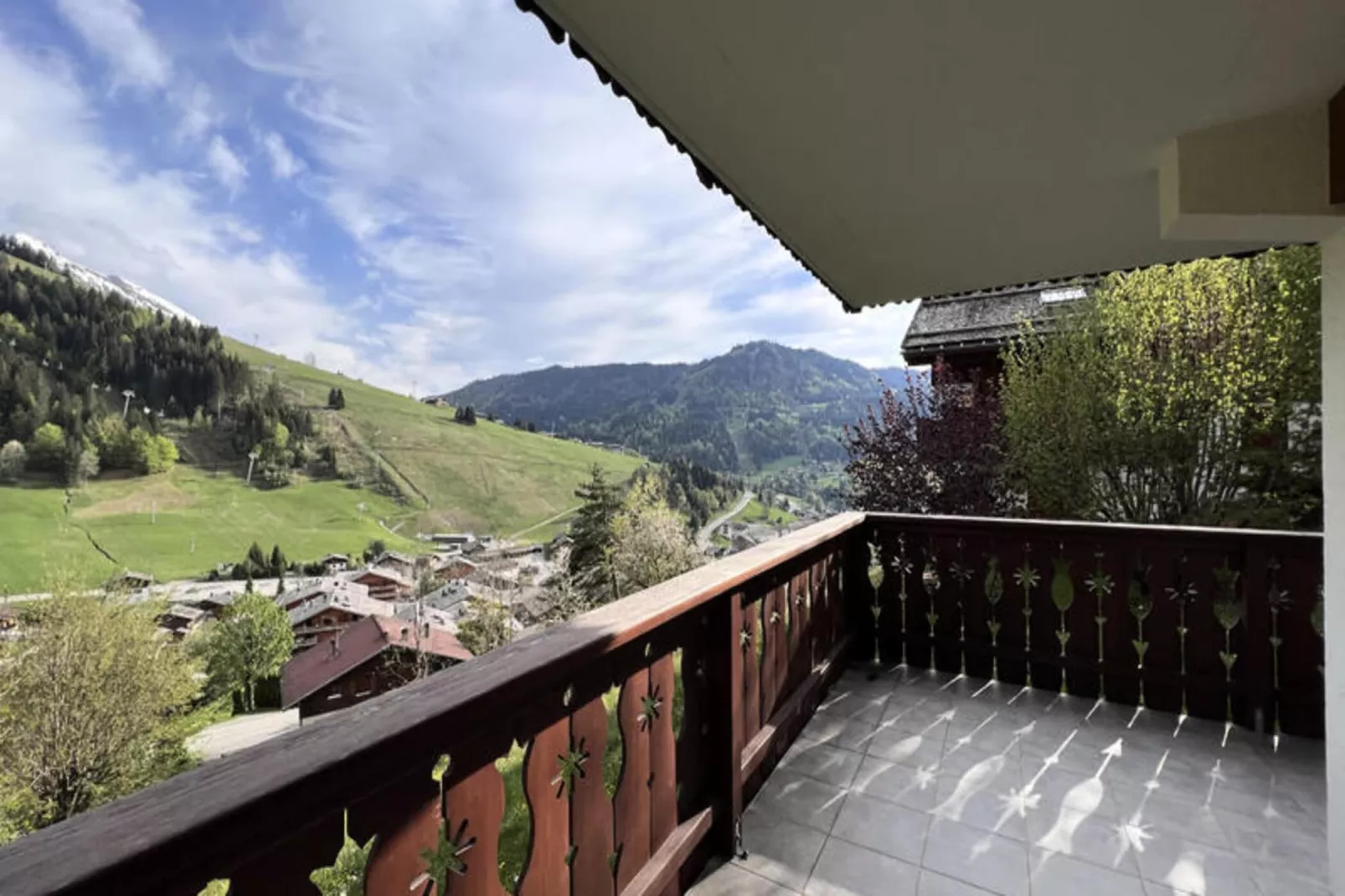 Appartements à La Clusaz-View in summer