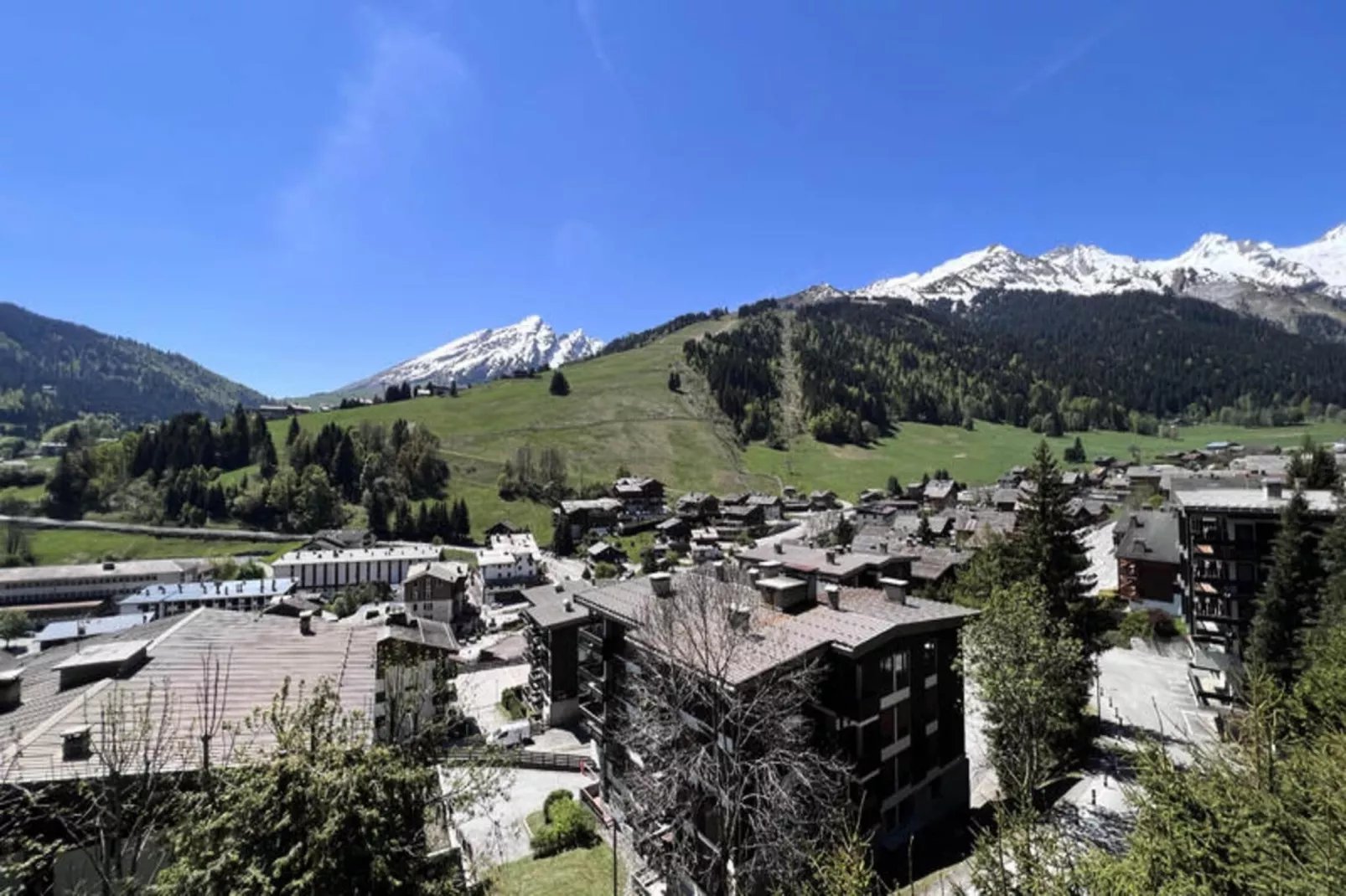 Studio à La Clusaz-Vue d'été