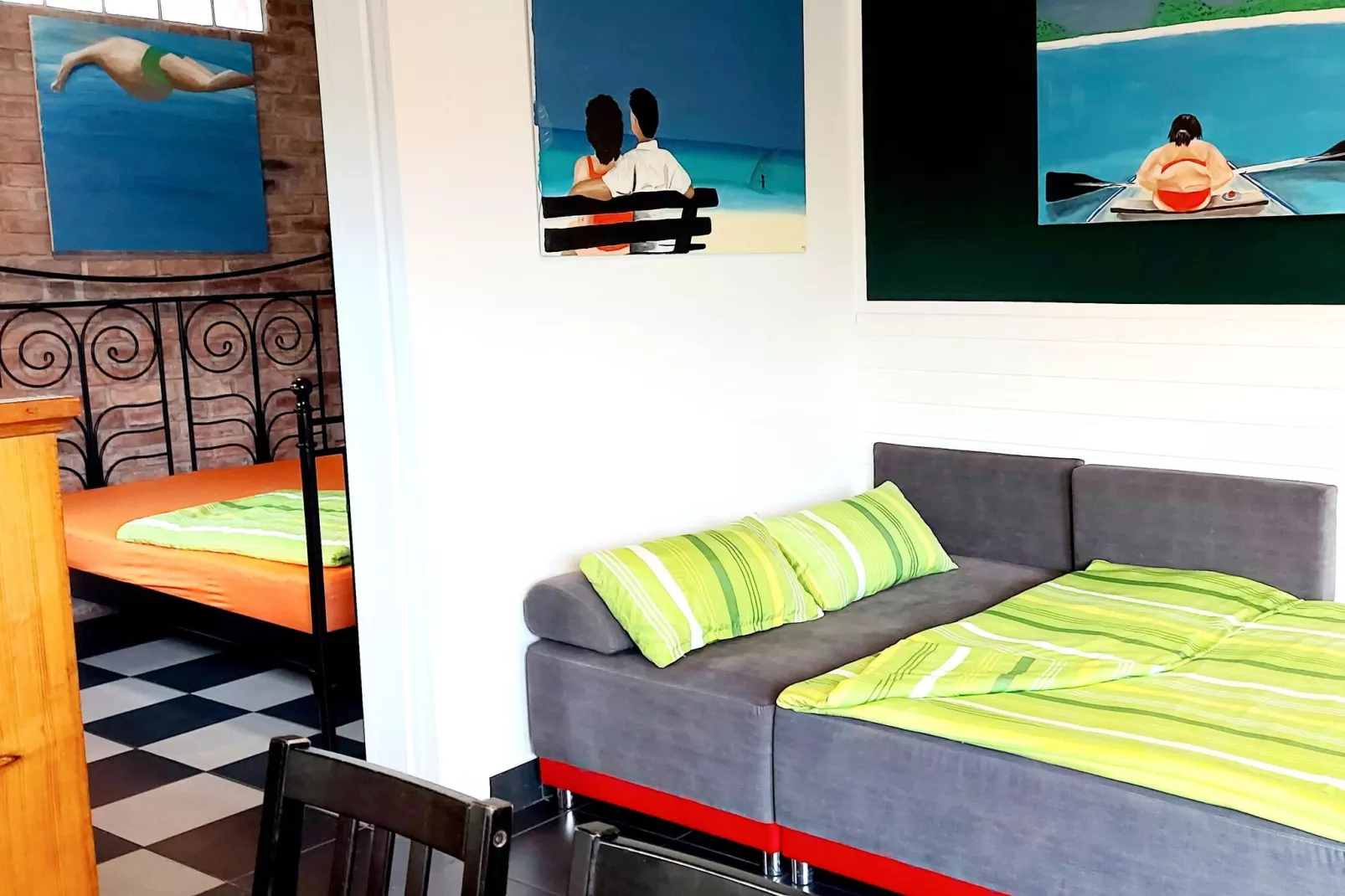 Holiday home Nowe Warpno Chick-Bedroom