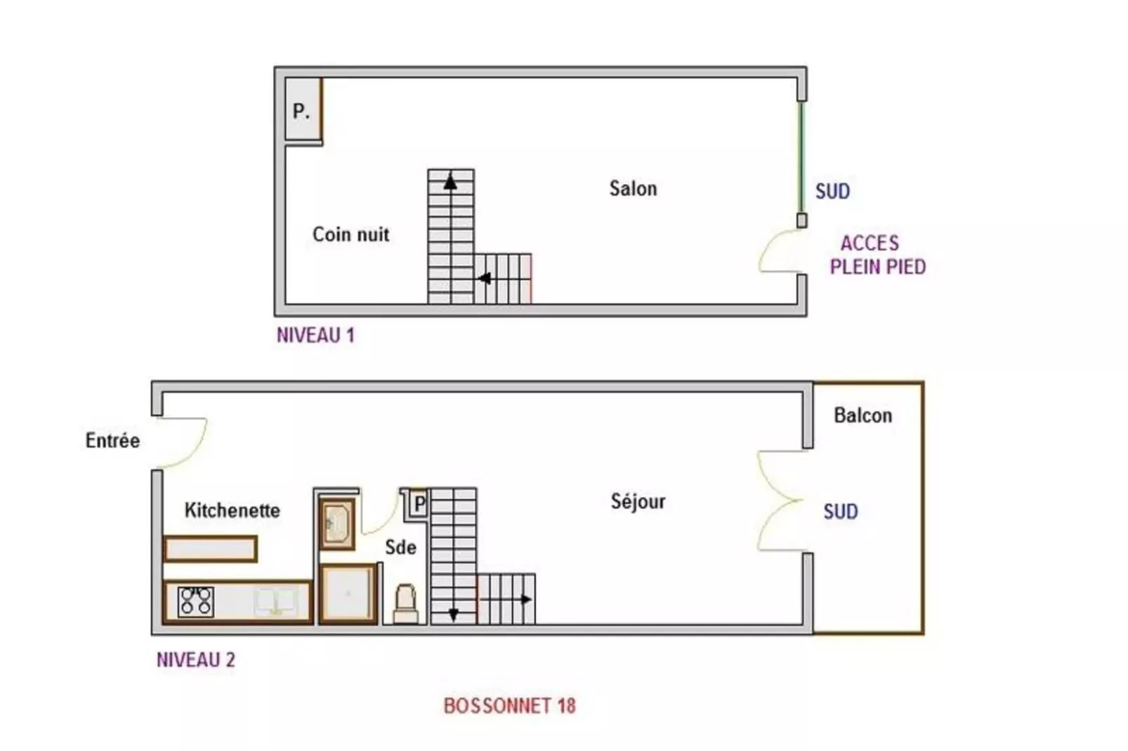Résidence Bossonnet-Wohnzimmer