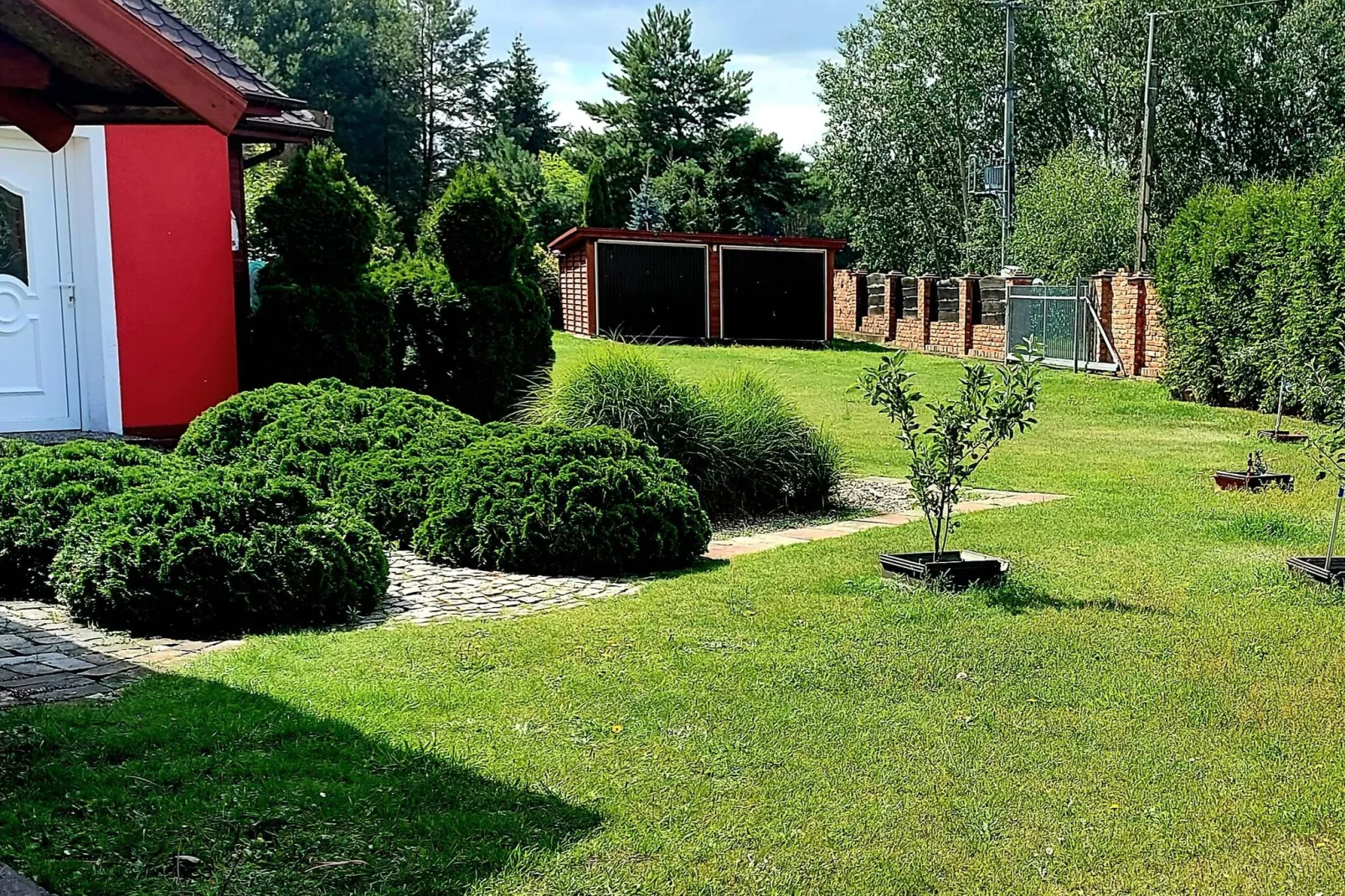 Holiday home Nowe Warpno Chick-Gardens summer