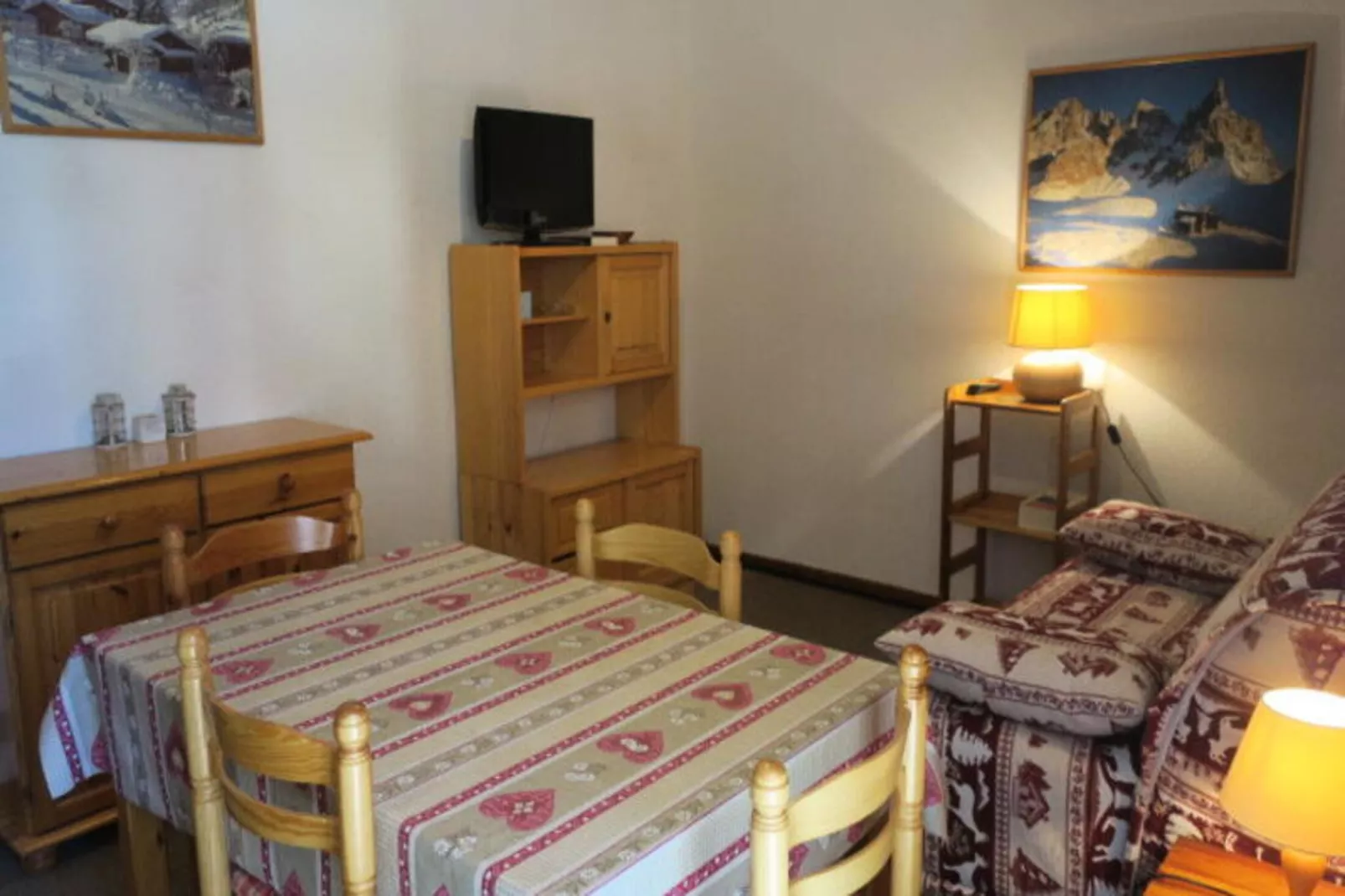 Résidence Le Yeti-Wohnzimmer