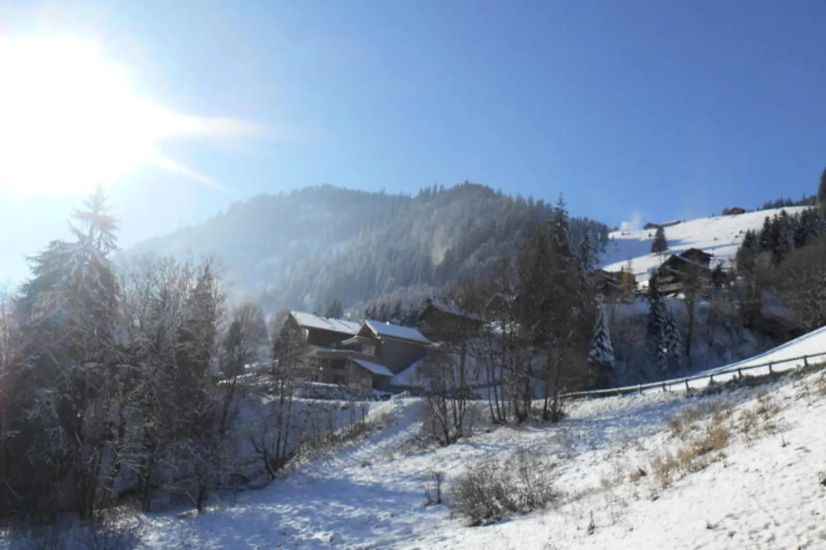 Résidence L'o Rouge-Außenbereich Winter