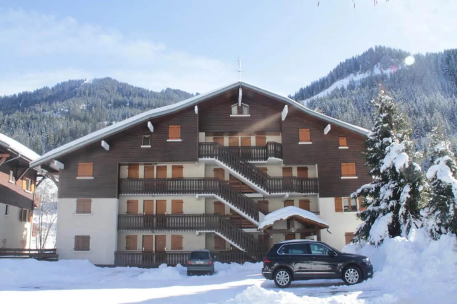 Résidence Le Mermy-Außenbereich Sommer