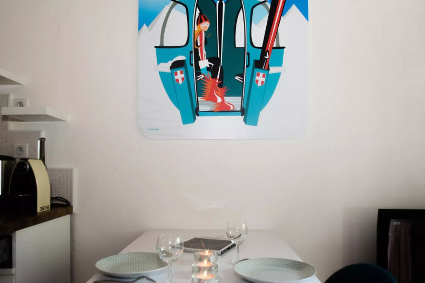 Résidence Les Deux Chamois-Dining room