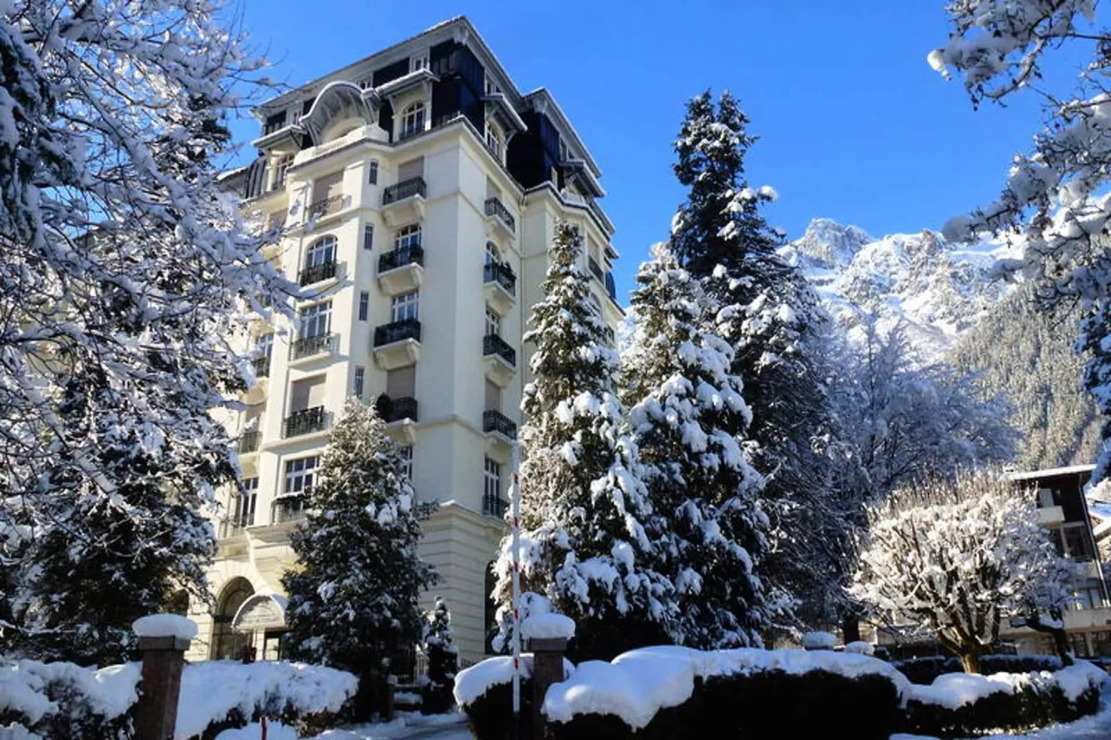 Résidence Majestic-Exterior in winter