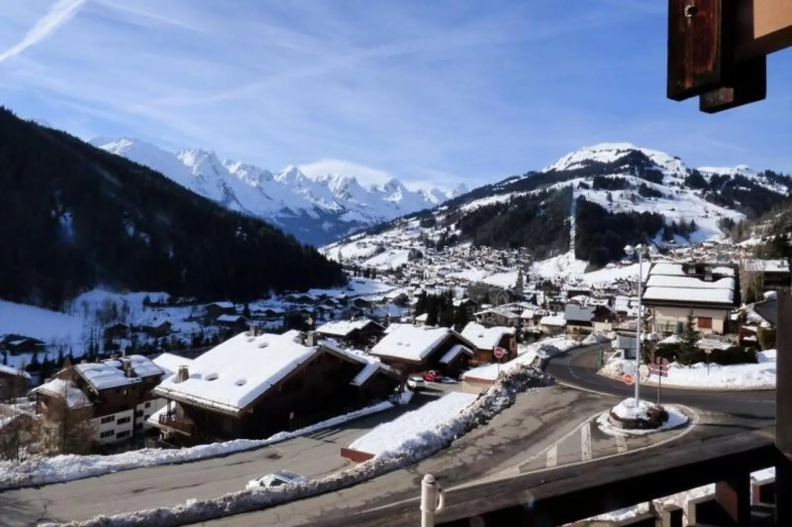 Résidence Arolles-View in winter
