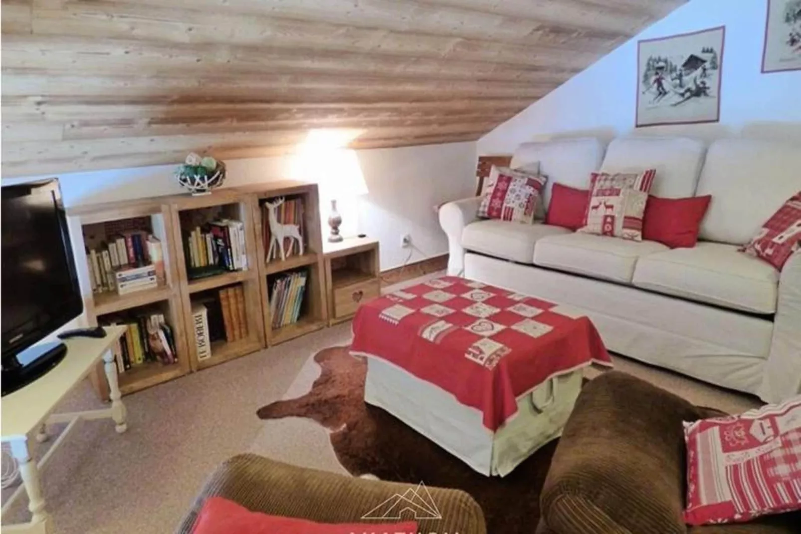 Résidence Les Ecrins-Wohnzimmer