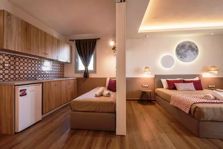 Holiday resort Asteris Village, Gerakini-Executive Apartment-Chambre