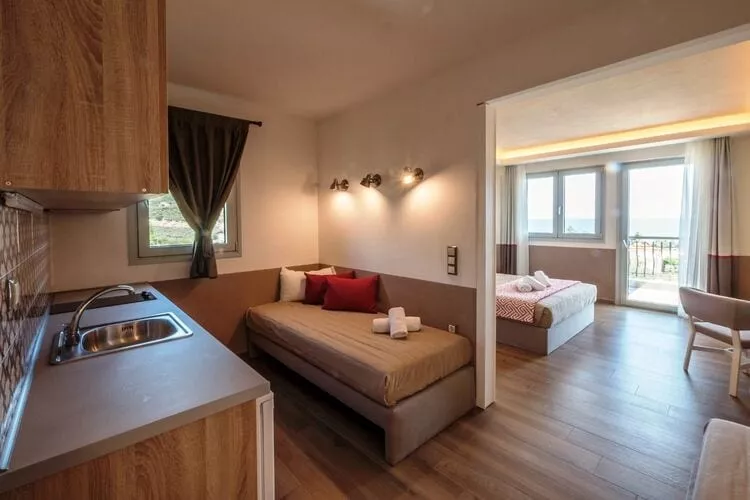 Holiday resort Asteris Village, Gerakini-Executive Apartment-Chambre