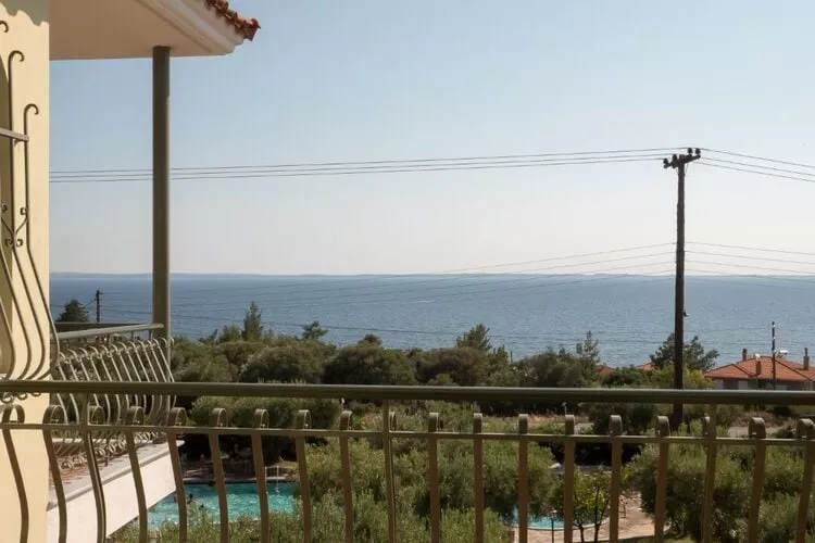 Holiday resort Asteris Village, Gerakini-Maisonette 150 qm-Balcon-terrasse