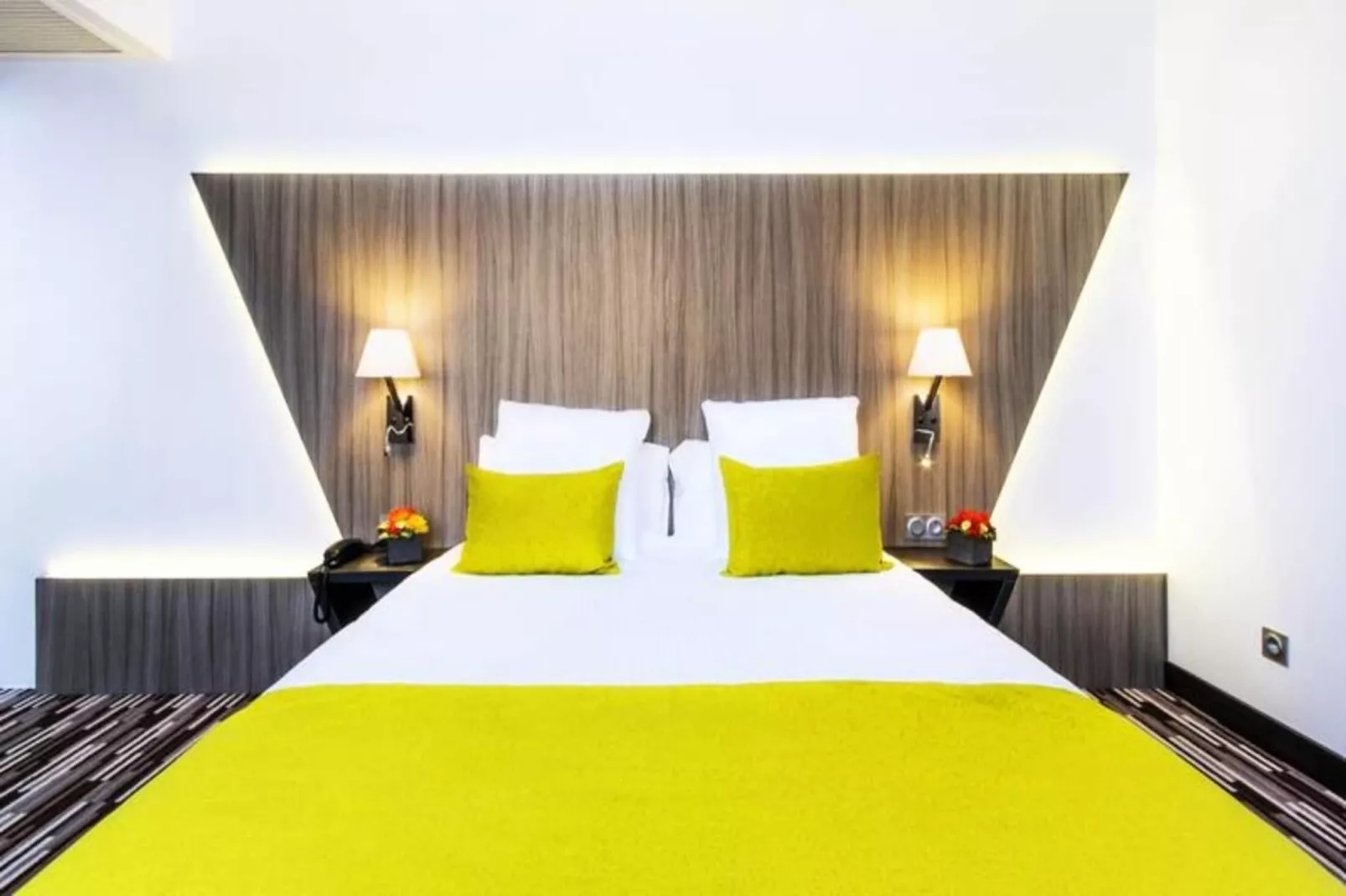 Néméa Appart'hôtel Résidence Toulouse Concorde****-Schlafzimmer