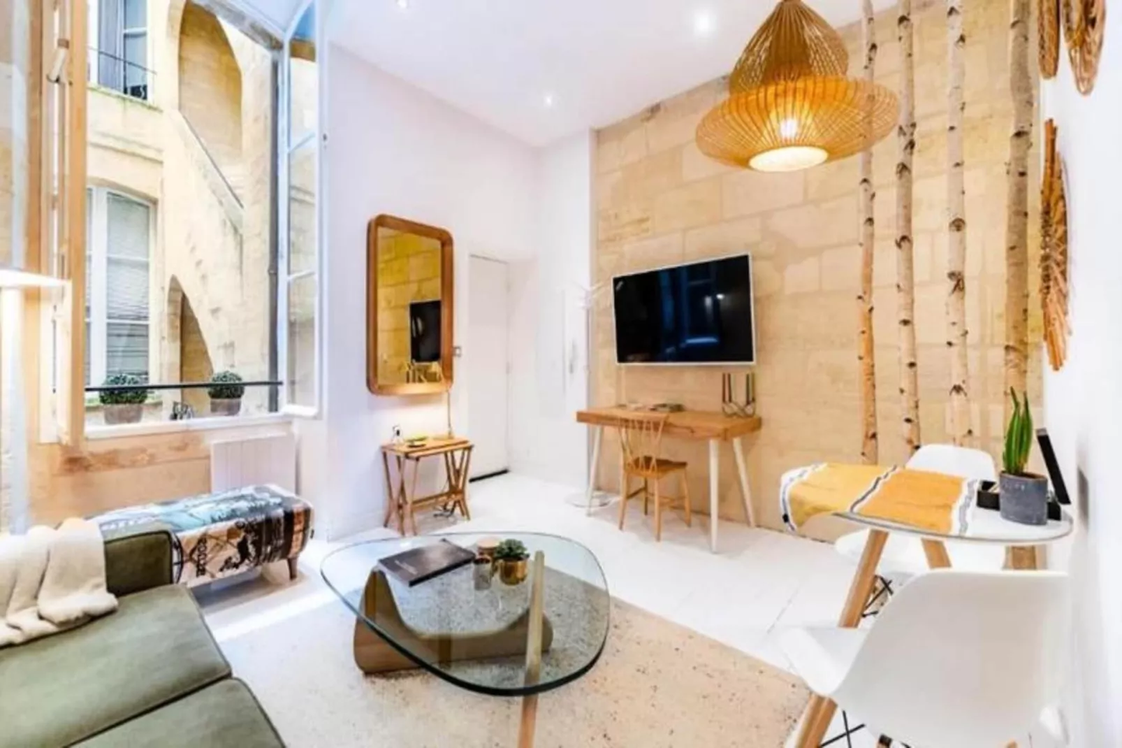 Superbe Appartement Bordelais Plein De Charme Et Lumineux Avec Terrasse-Salon