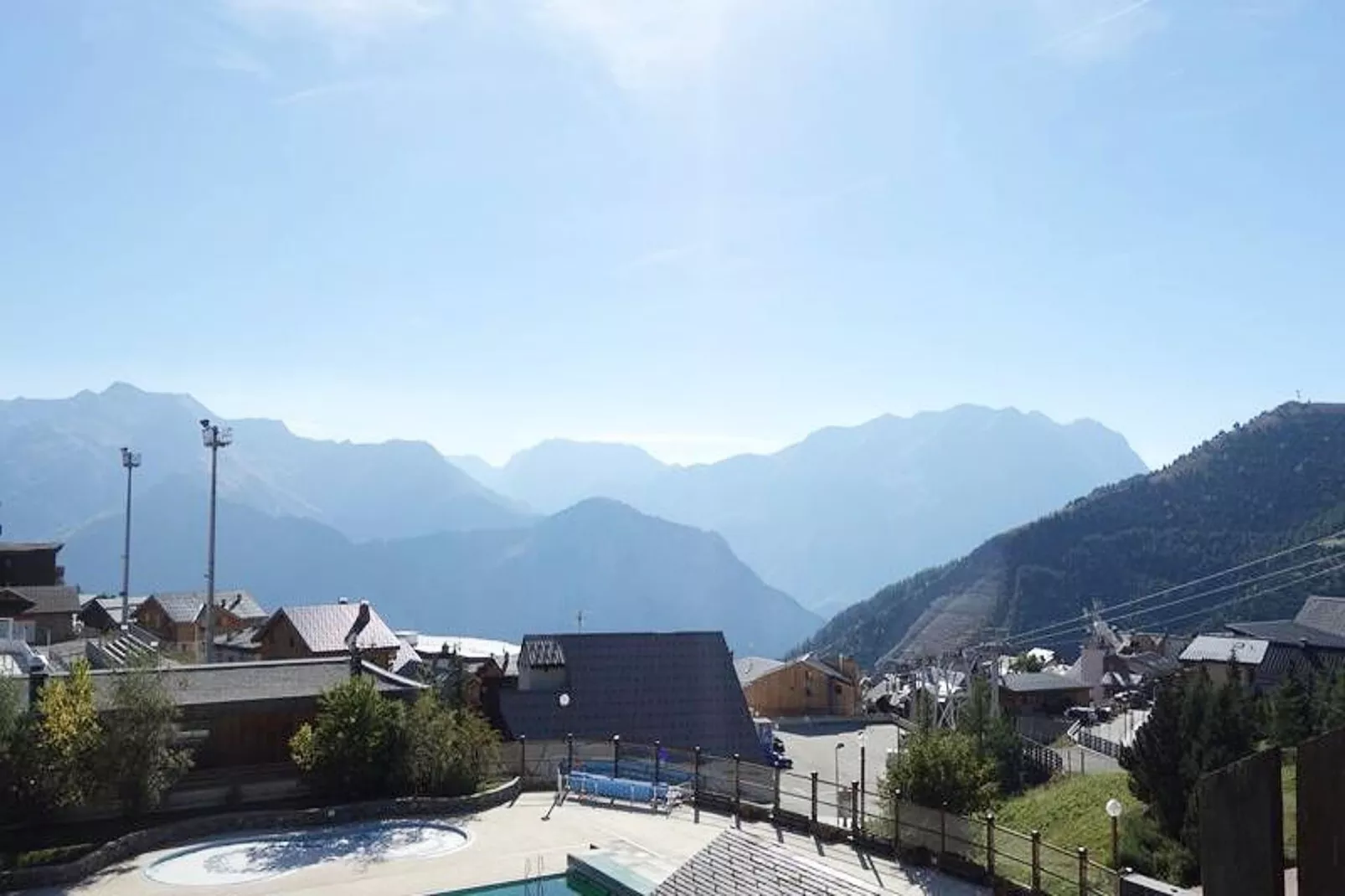 Résidence Menandiere-Aussicht Sommer