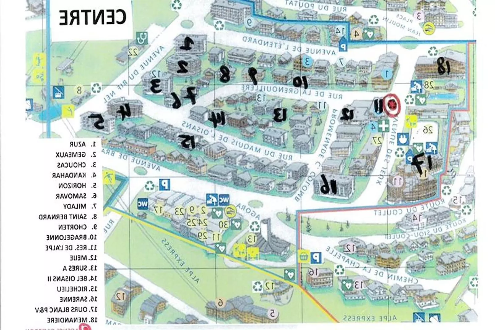 Résidence Gemeaux - Ausstattung