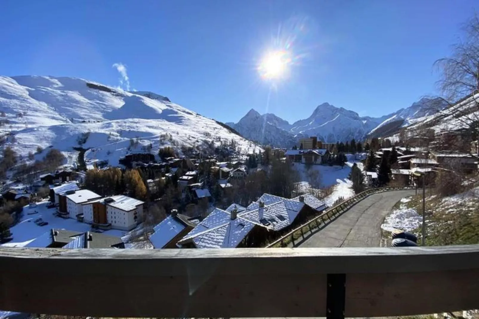 Résidence Galibier Iii-Vue d'hiver