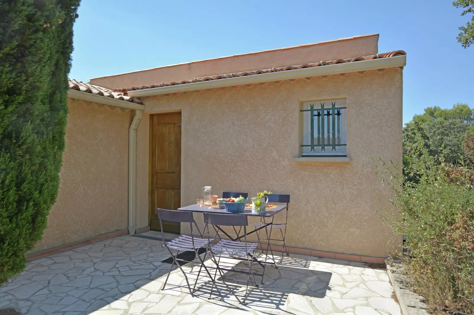 Maison de vacances - SAINT-MAXIMIN-Terrace balcony