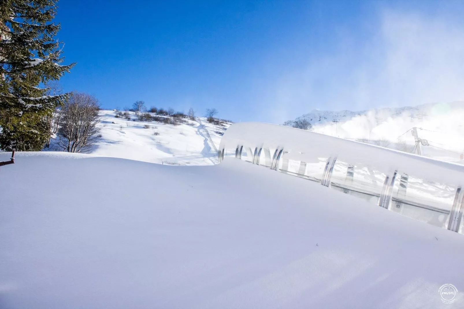 Chalet 3 - SAINT-FRANÇOIS-LONGCHAMP-Area within 1km in winter