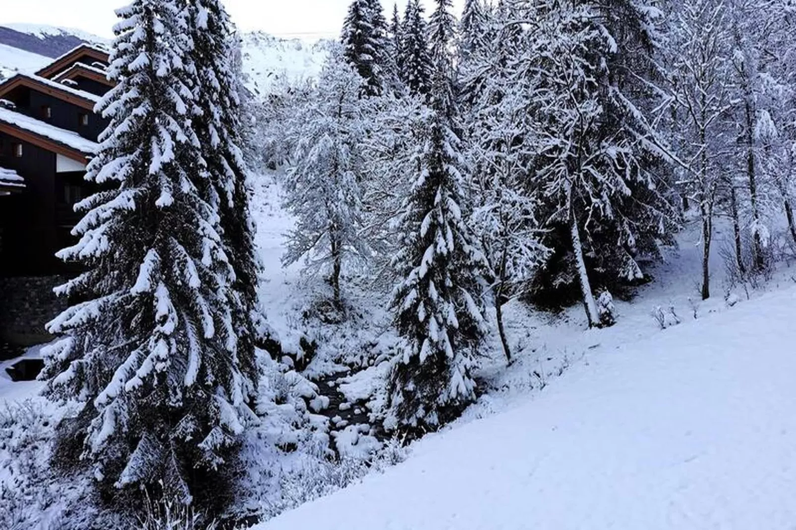 Résidence Ruisseau-Gebiet Winter 1 km
