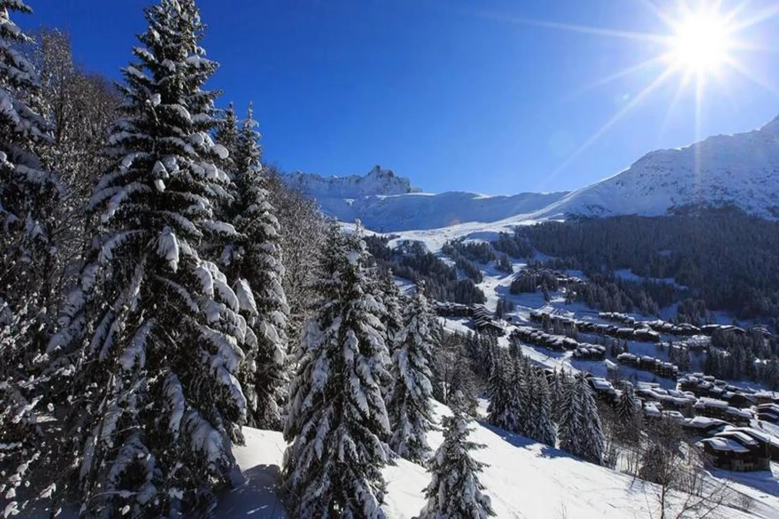 Résidence Valeriane - Vue d'hiver