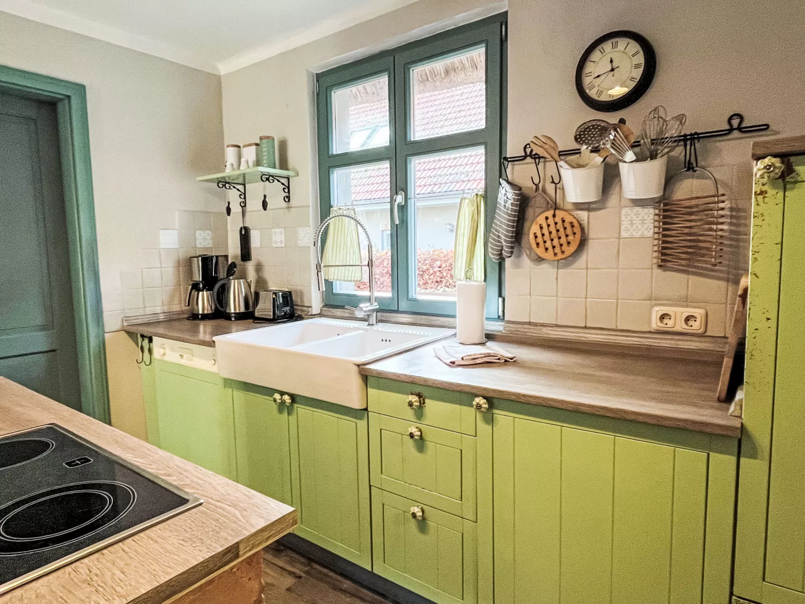 Reetgedecktes Ferienhaus Seelchen-Drinnen