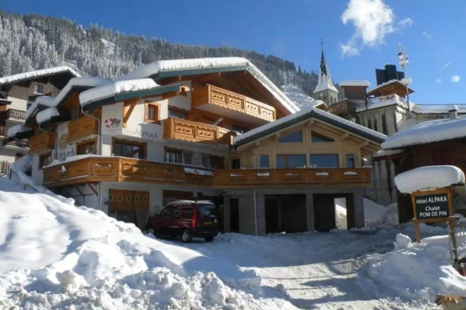 Résidence Alpages-Area within 1km in winter