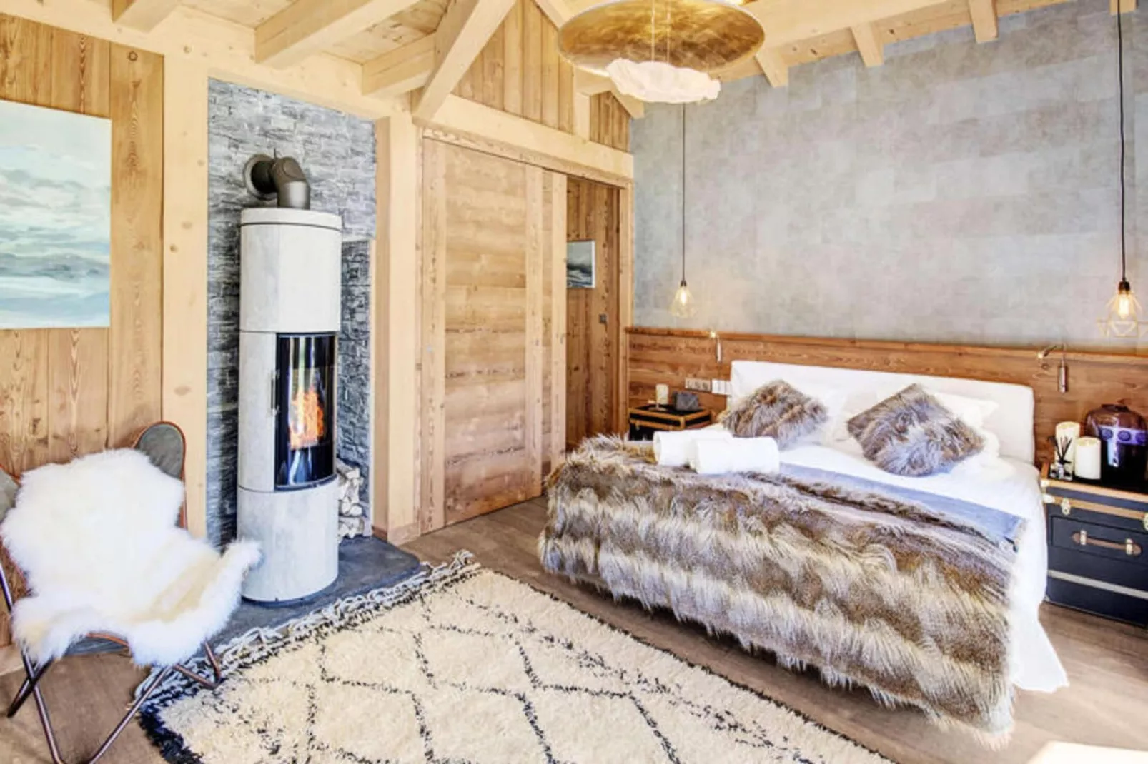 Chalet Ressource-Schlafzimmer